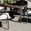 Valerie Synthetic rattan dining set — Piguno Hospitality