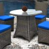 Stone Dining Set 100x100
