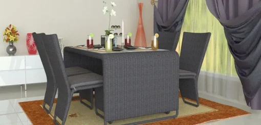 Terana合成藤製餐椅