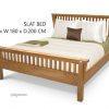 128Slat Bed 100x100