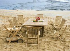 CLS 01-Classic rectangular ext table set