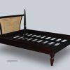 Josella Bed 211Josella Bed Mahogany Wood 100x100