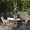 235CLS 02 Classic Rectangular Folding Table Set 100x100