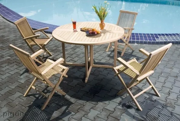 CLS 03-Classic round butterfly table set