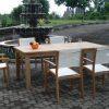 266TBM02 Monica Stackingrectangular Table Set 100x100