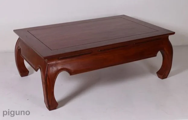 Mesa de centro retangular de ópio