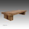 B1001 Dois Rustic Coffee Table 100x100