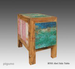 Abel Wooden Side Table
