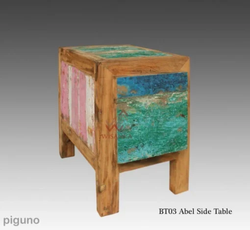 Abel Wooden Side Table