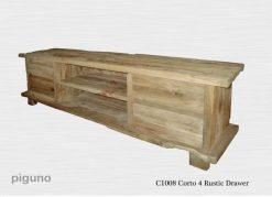 Corto Rustic 4 Drawer