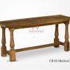 Medival Wooden Bench Medival Bench Small 100x100