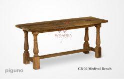 Medival Wooden Bench
