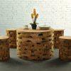 RL002 Round Brick Set 100x100