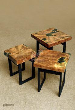 Leon Wooden Stool