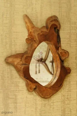 Kaori Wooden Mirror