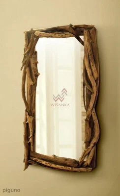 Conan Reclaimed Wood Mirror