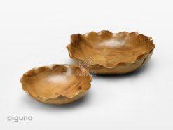 Shani Wooden Bowl Set