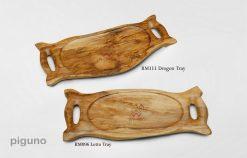 Drogon and Letto Wooden Tray
