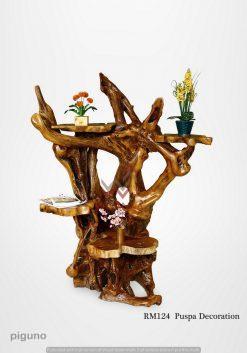 Puspa Wooden Decoration