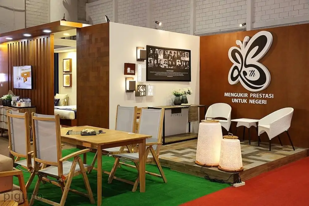 Piguno möbelevenemang gästfrihet Indonesien 2019