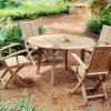 Collection Wooden Angela Dining Set 100x100