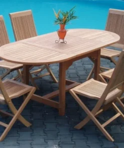 Koleksi Wooden Lahana Dining Set