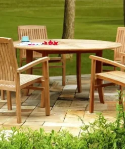 Koleksi Wooden New Java Dining Set