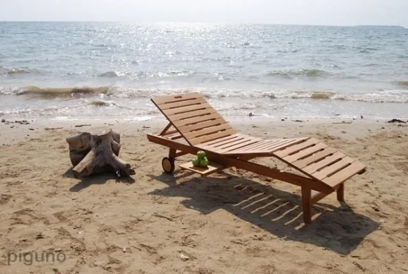 Potter Lounger Sun Bed Outdoor Pool